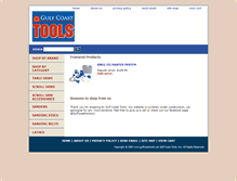 Tablet Screenshot of gulfcoasttools.net